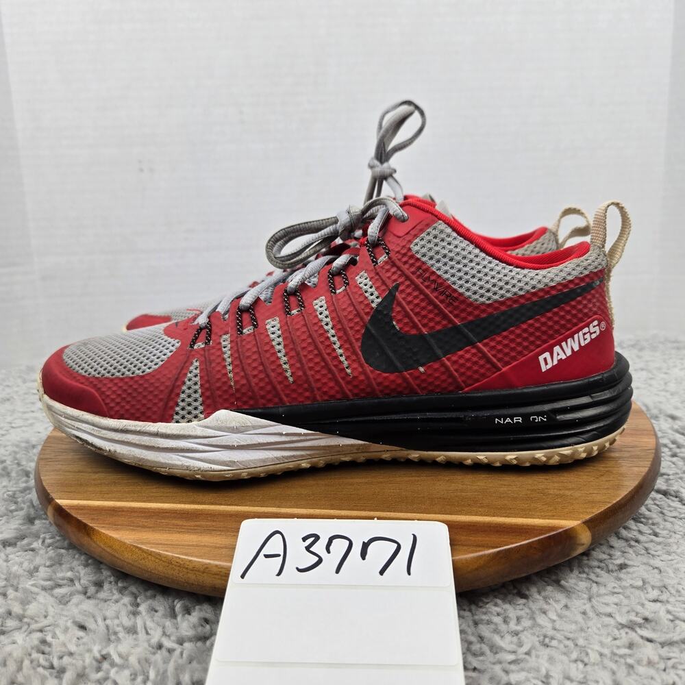 Nike Lunarlon Mens 10.5 TR1 LE Georgia Bulldogs UGA Gym Training Shoe 654283-061